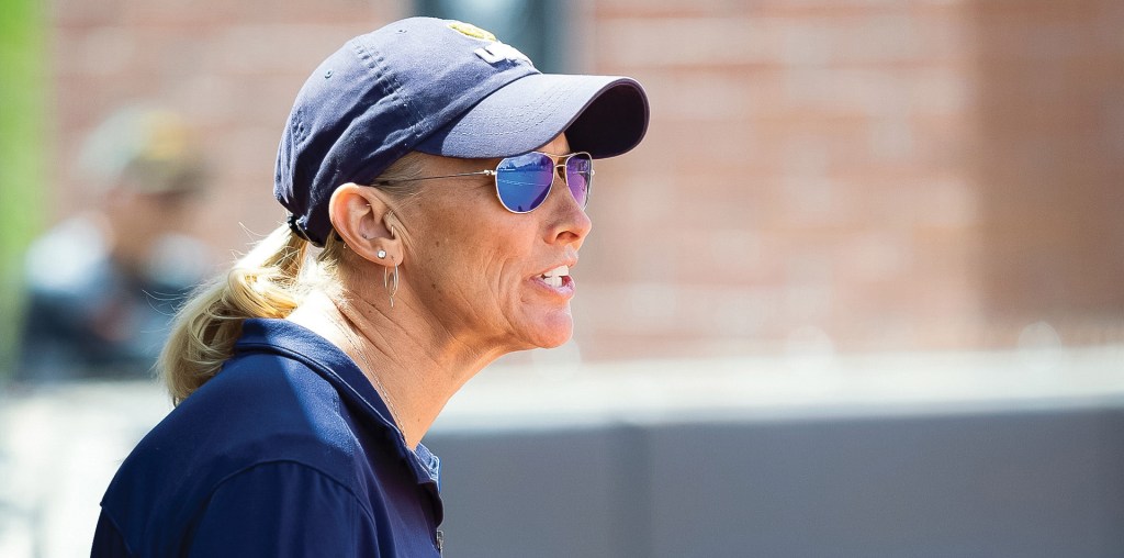 Coach Pendleton-Helm at the University of Northern Colorado.