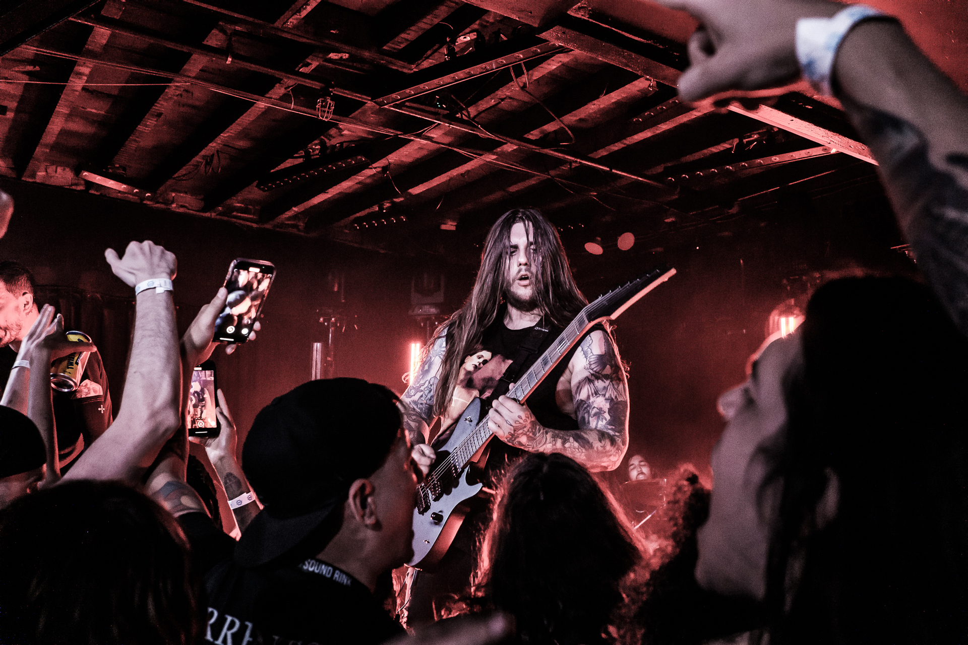 Like Moths to Flames performing at The Marquis.