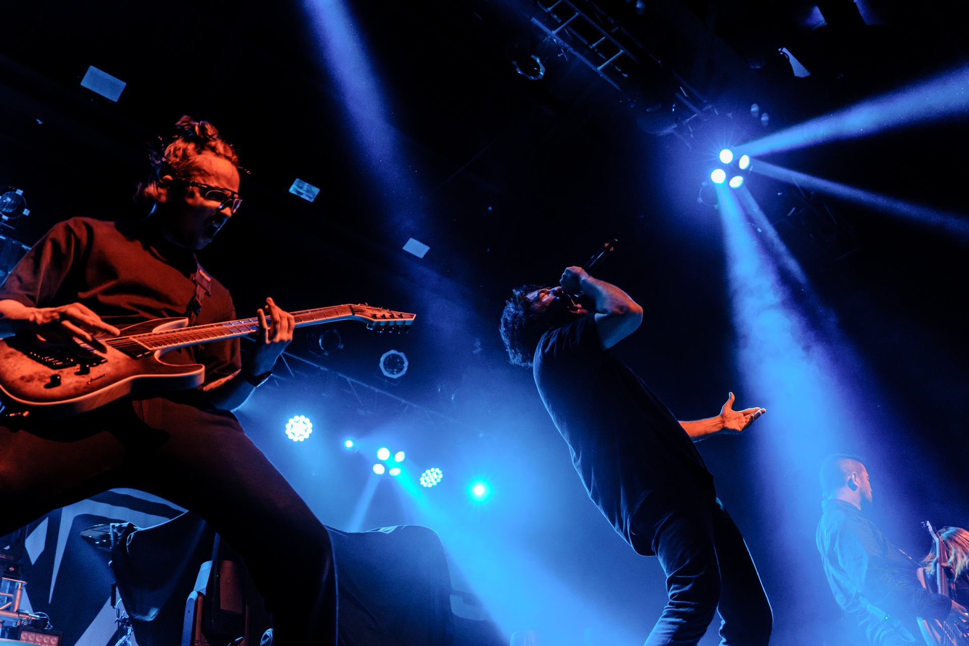 Australian metal band Make Them Suffer performing at The Depot in Salt Lake City.