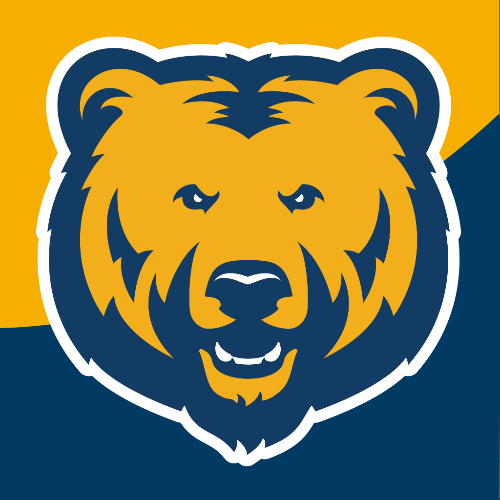 UNC bear head logo.